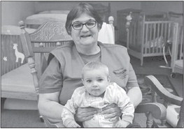 Haila Reinhardt named Foster  Grandparent of the month