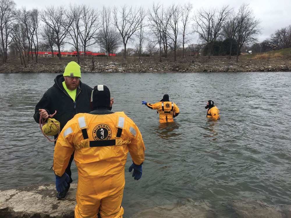 Preparing for the Cedar River Shiver