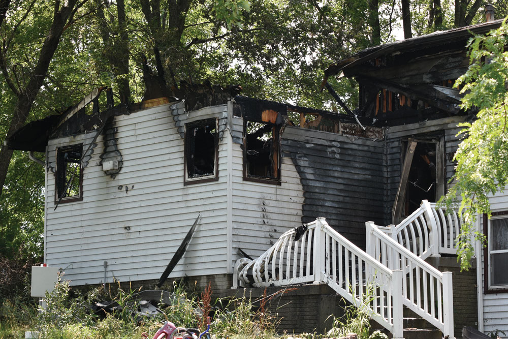 Fire on Quail Avenue