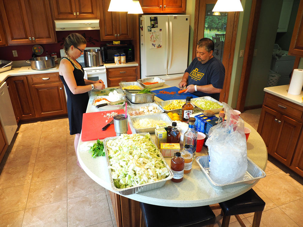 Team Gourmet goes all in for RAGBRAI meals