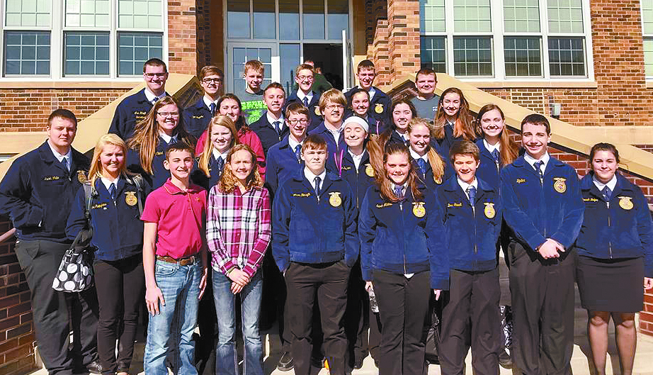 Charles City FFA students earn trip to state competition