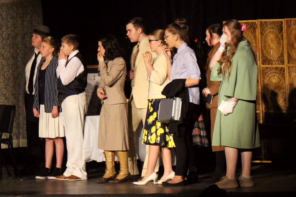 Middle School presents a whodunit for a spring play